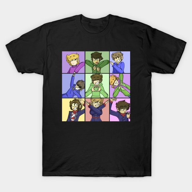 Eddsworld Poster Animated T-Shirt by Tracy Daum